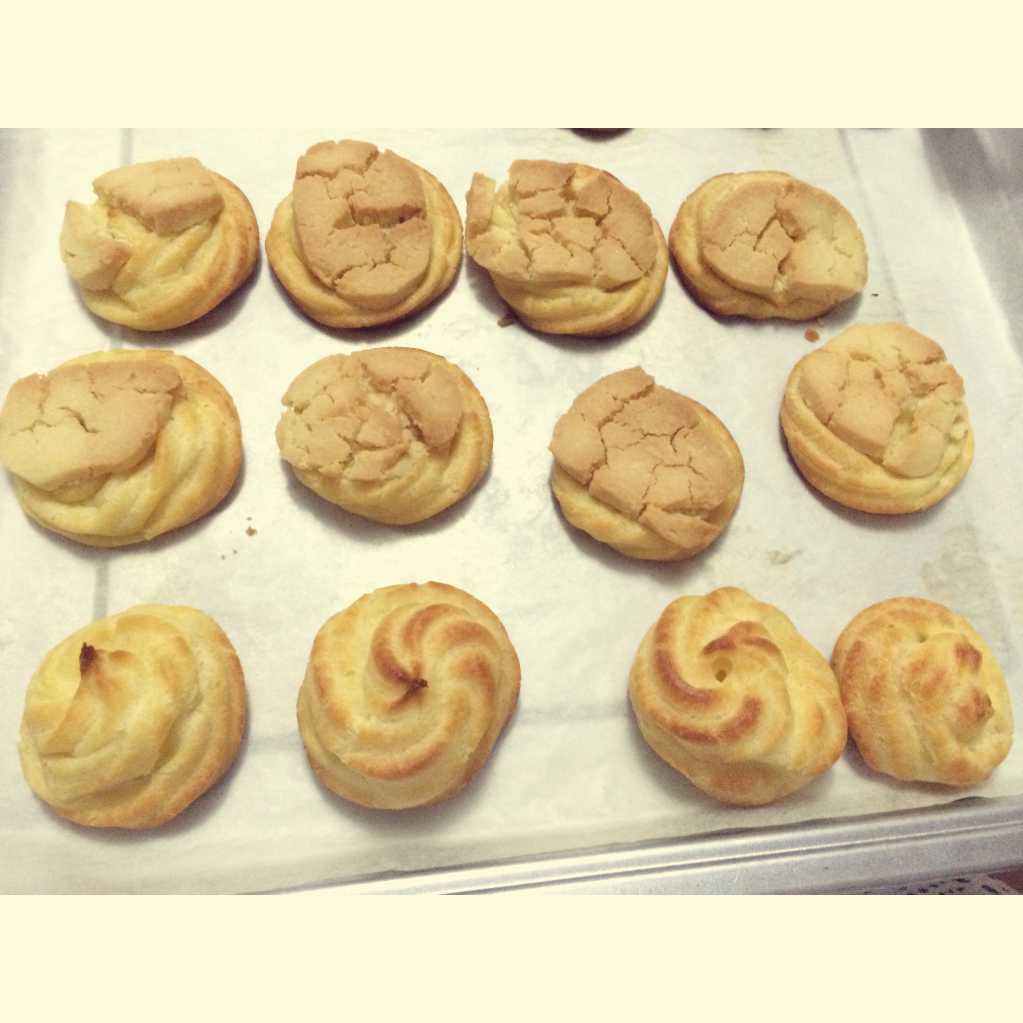 十分美味的酥皮泡芙