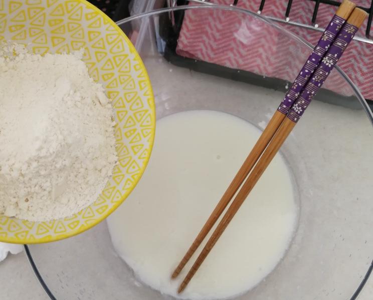 纯奶手撕吐司的做法 步骤1