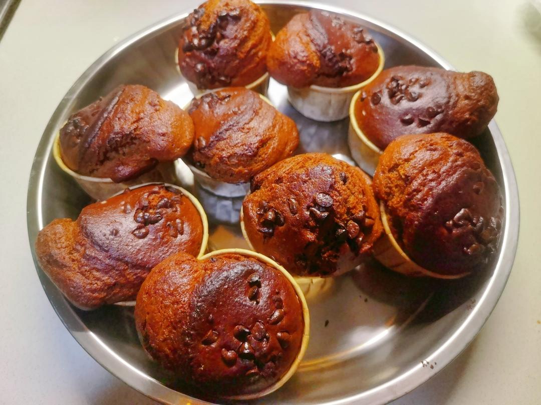 【巧克力蘑菇头麦芬】星巴克同款