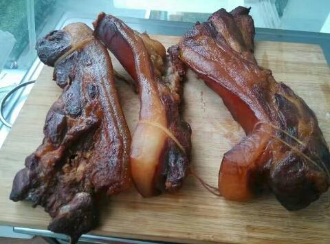 自制湖南烟熏腊肉
