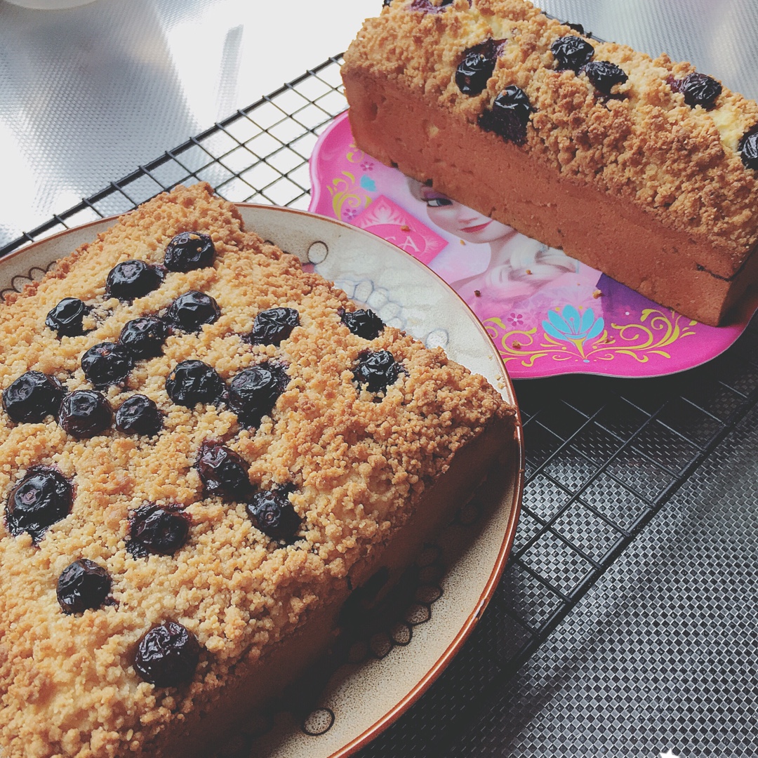 酥皮蓝莓蛋糕