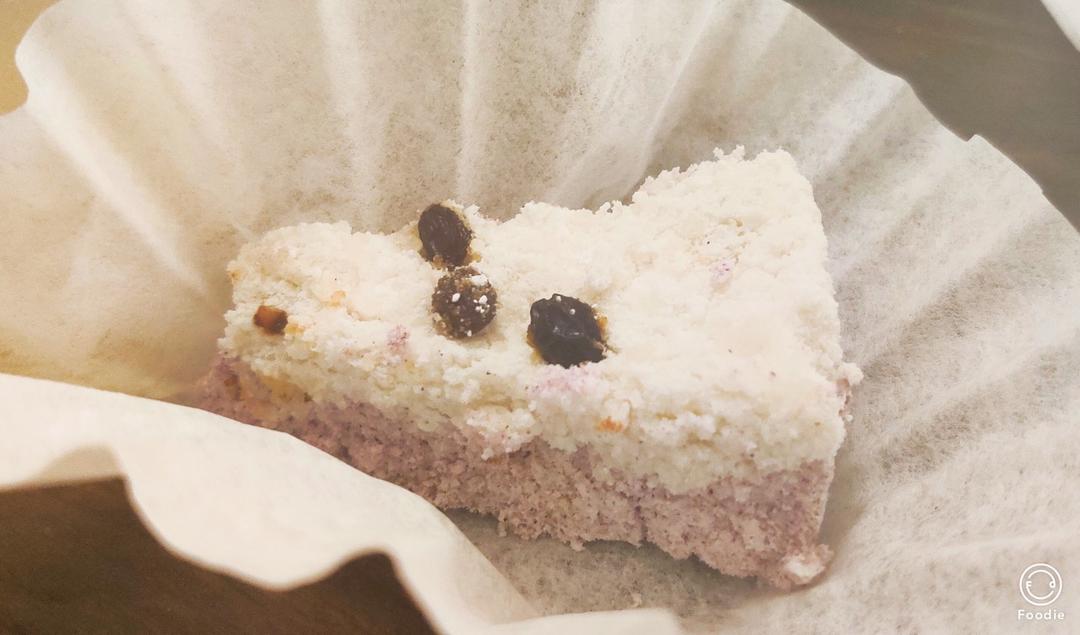 免烤箱❗️蒸一蒸就巨好吃的紫薯渐变松糕