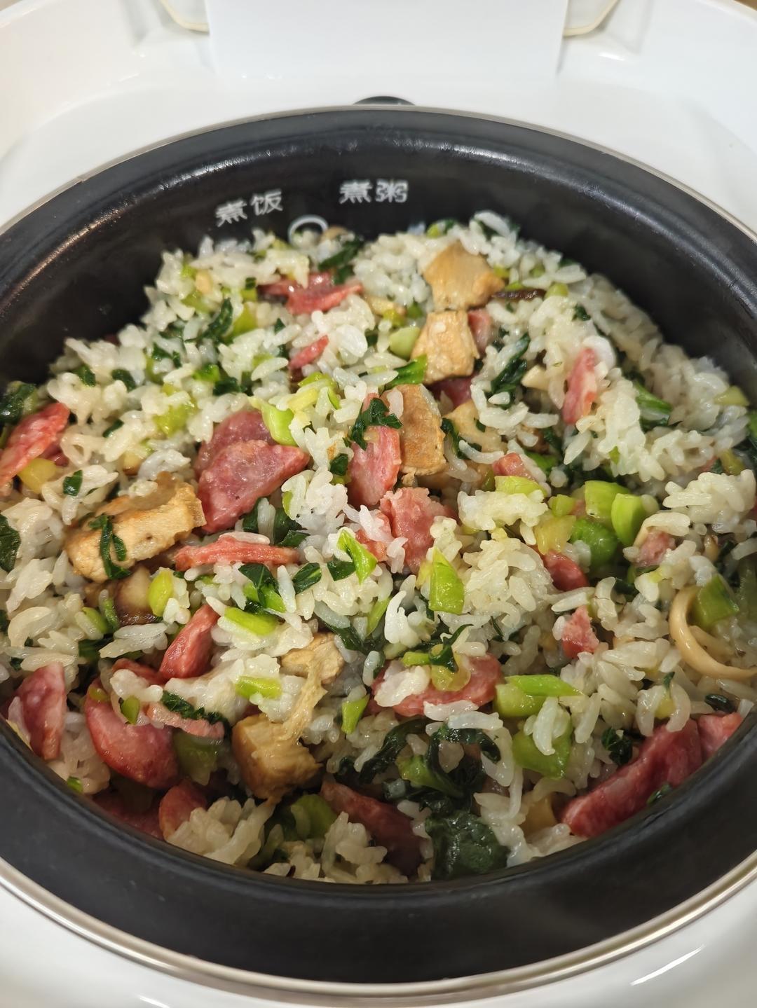 上海菜饭/上海咸酸饭（电饭煲版）