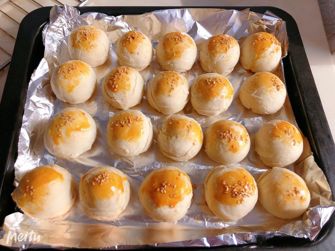 超级简单的豆沙酥