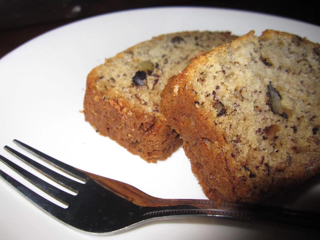 星巴克香蕉核桃蛋糕（Banana loaf）