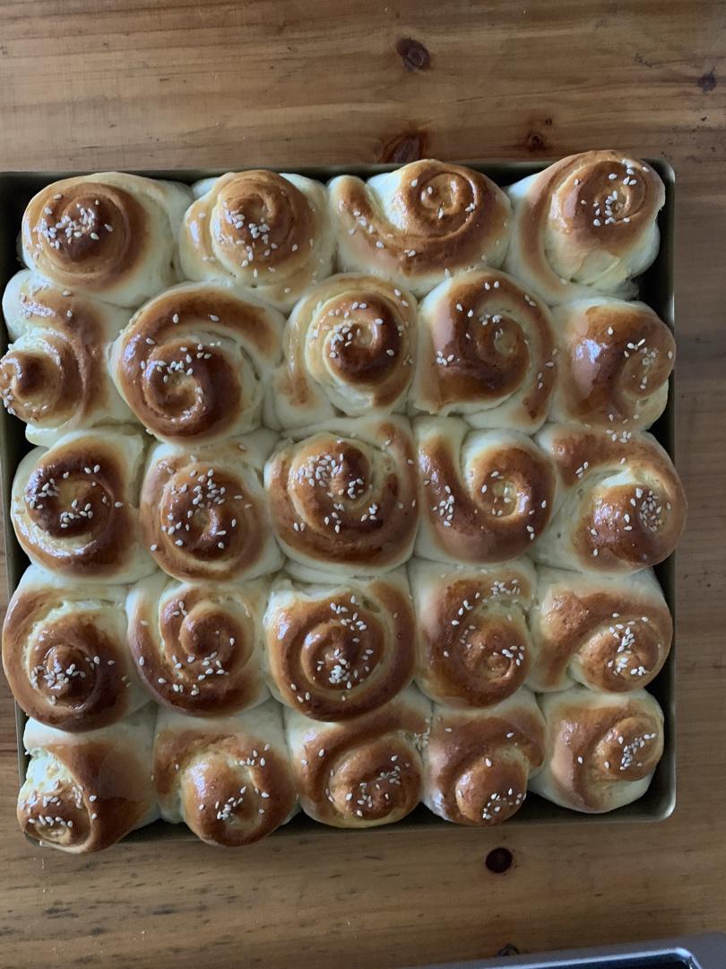 蜂蜜脆底小面包