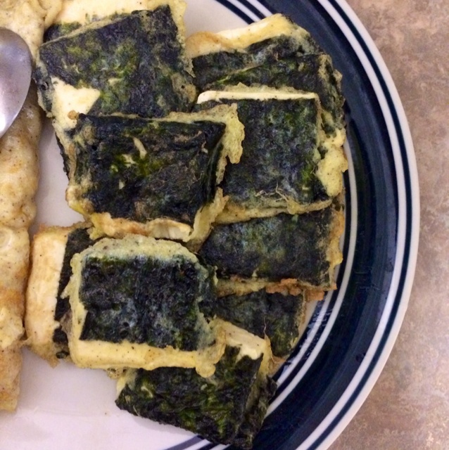 紫菜豆腐煎