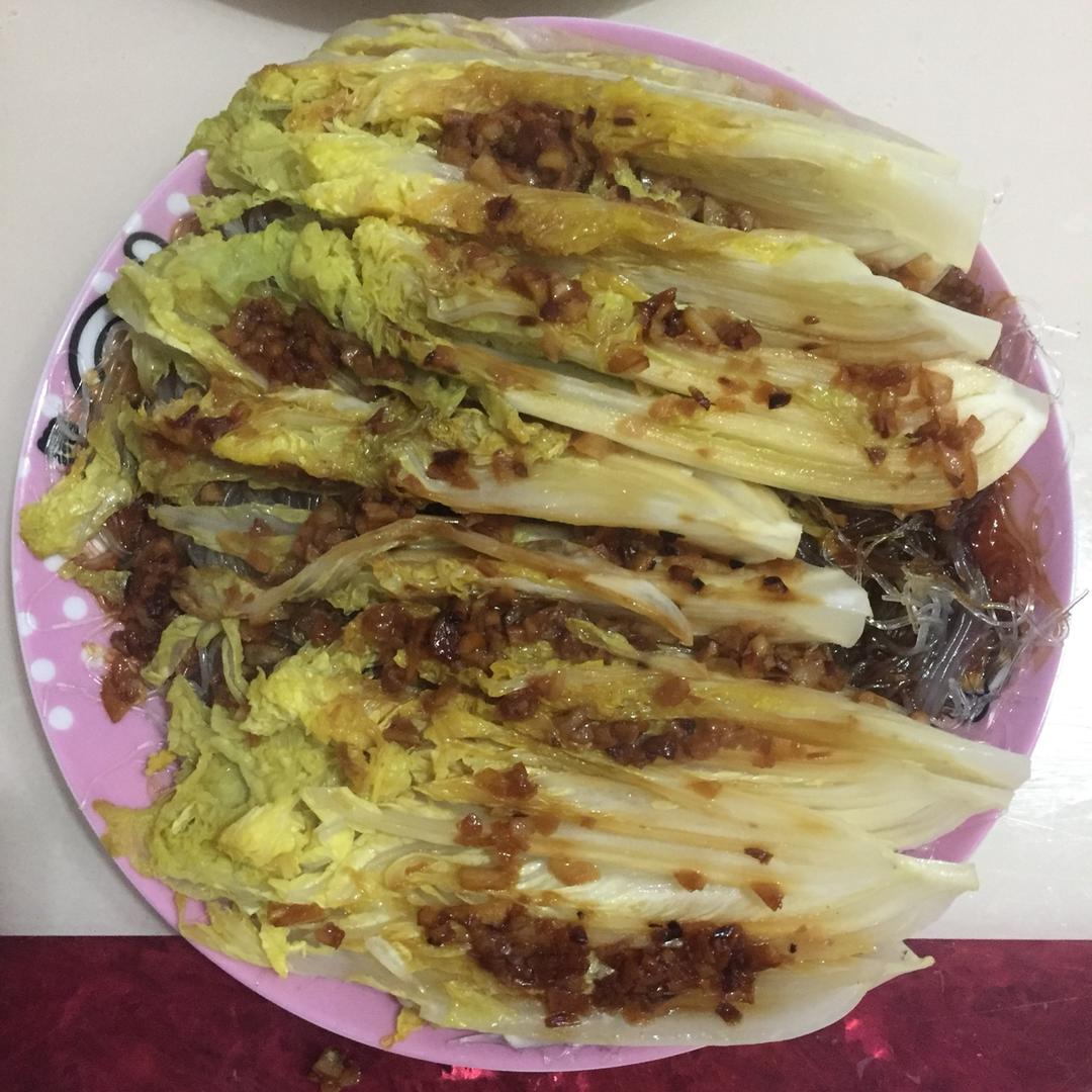 蒜蓉粉丝娃娃菜