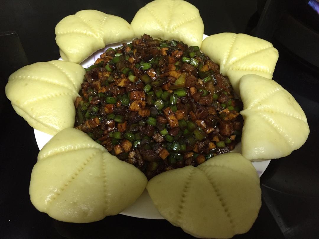 wudajiajia做的荷叶饼