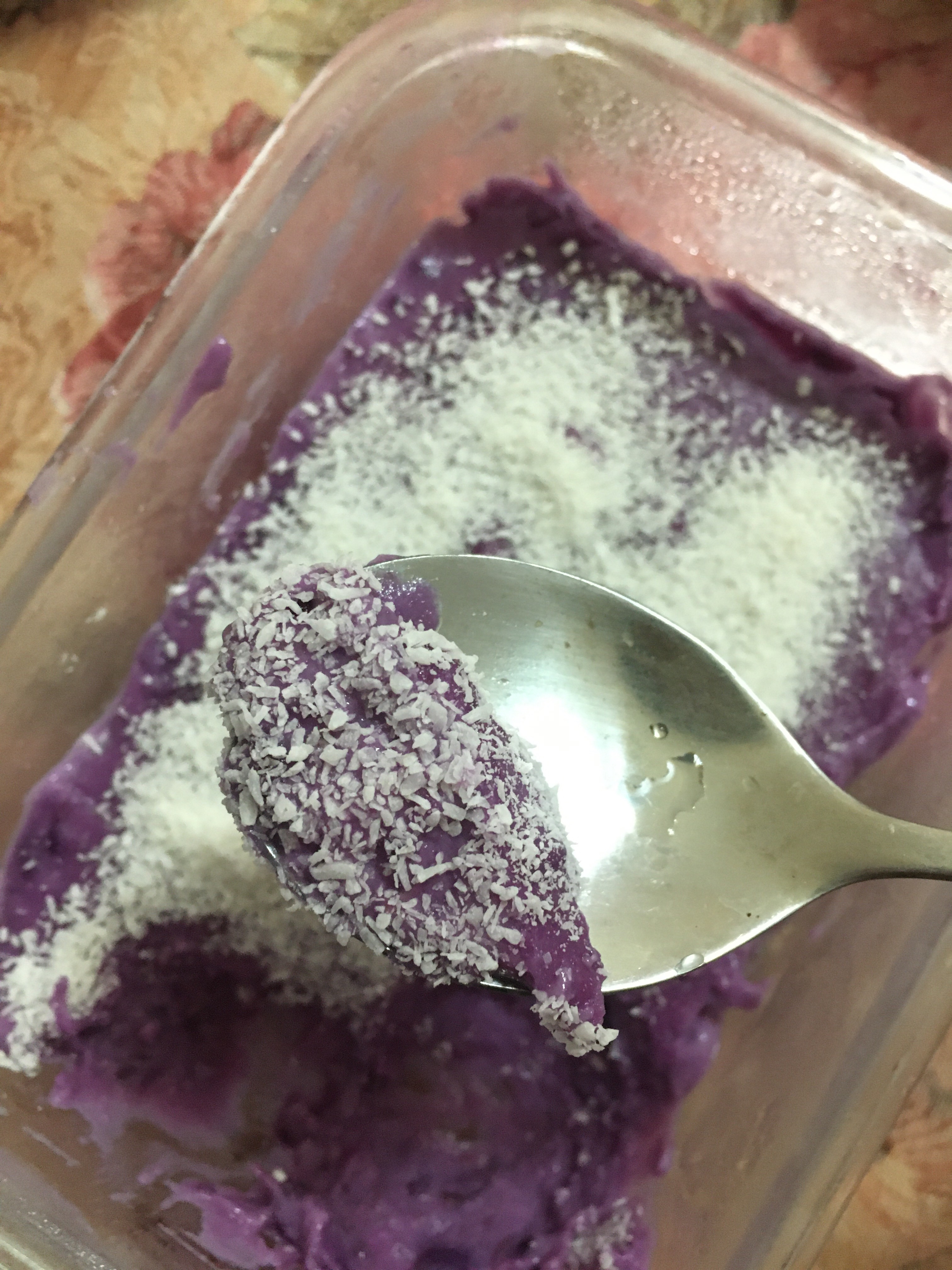 （超简单）紫薯冰淇淋