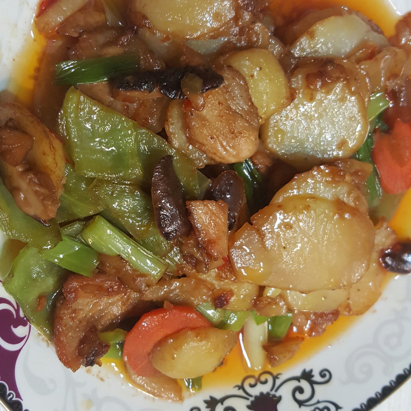 干锅土豆片