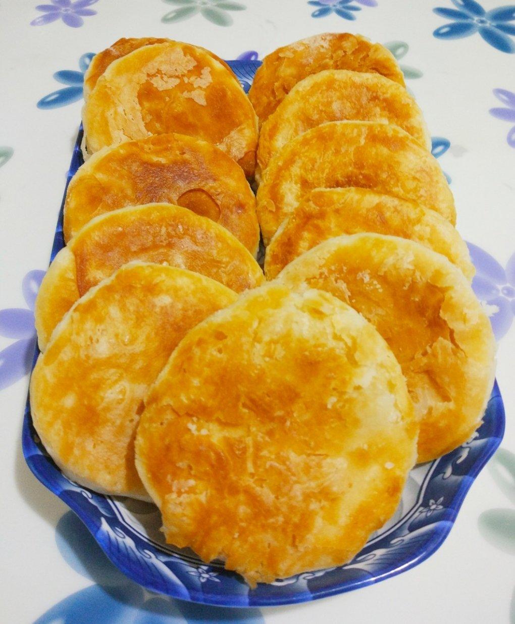 发面油酥小糖饼