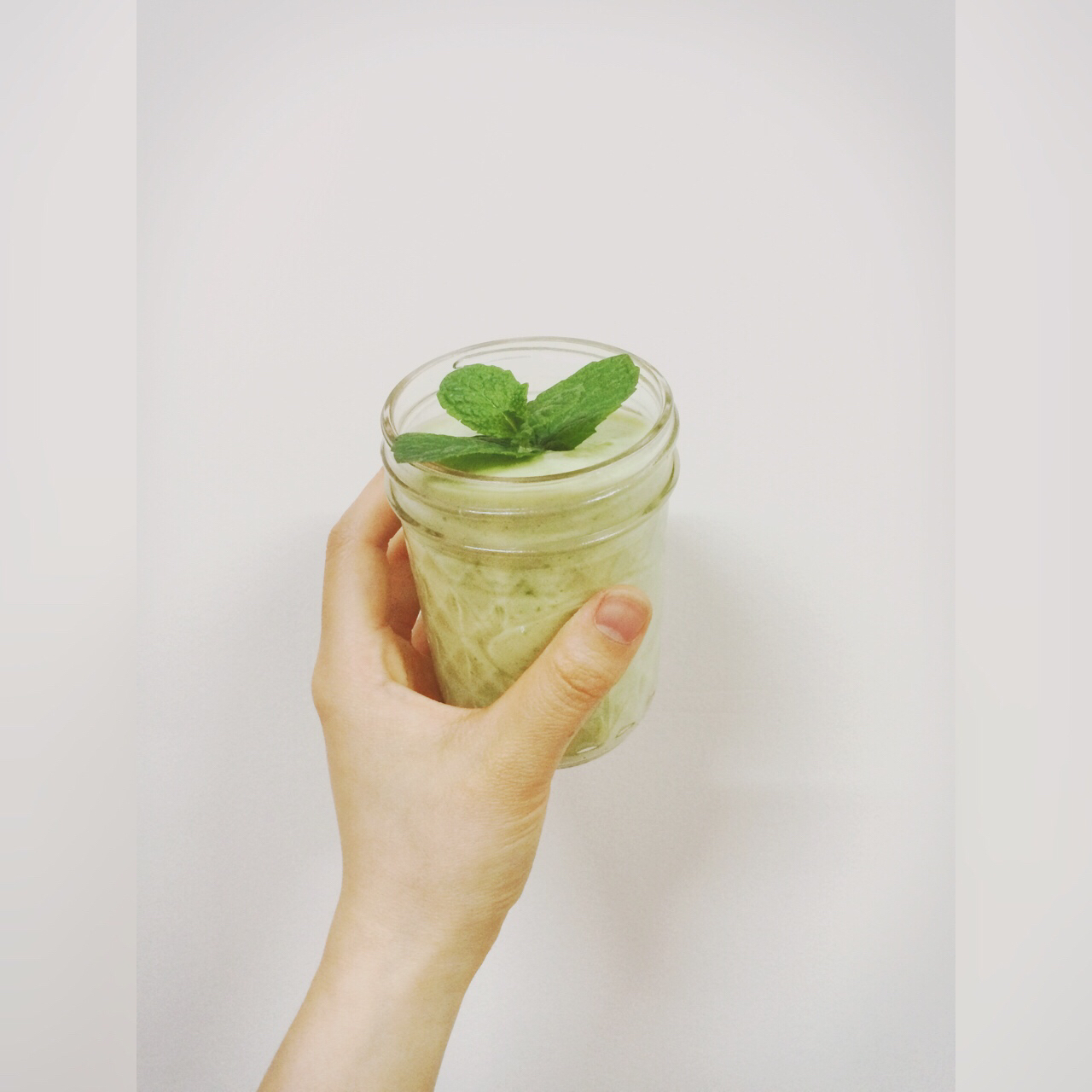 【减脂小厨房】牛油果黄瓜奶昔