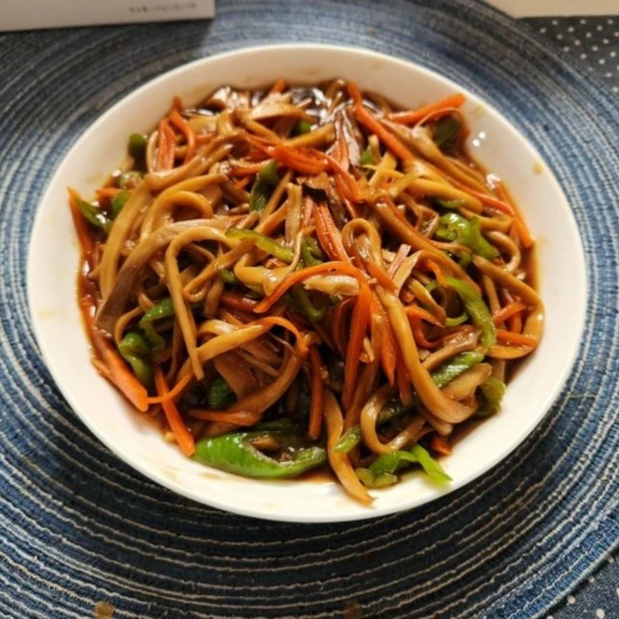 超下饭的酸酸甜甜鱼香杏鲍菇|马克西姆不粘锅