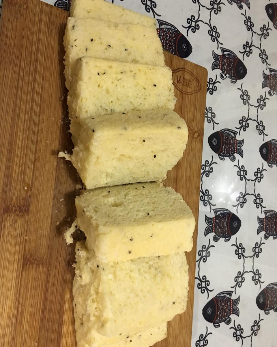 香葱肉松面包（烫种法）