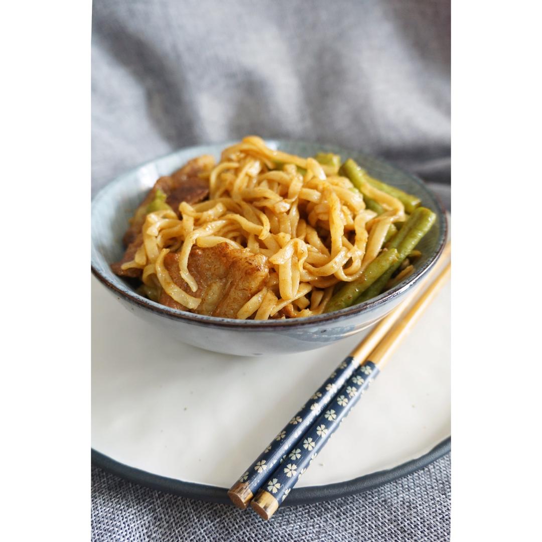豆角焖面
