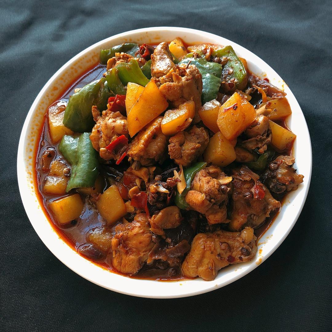 家常菜 私房大盘鸡 喂猪用户6893做的私房大盘鸡