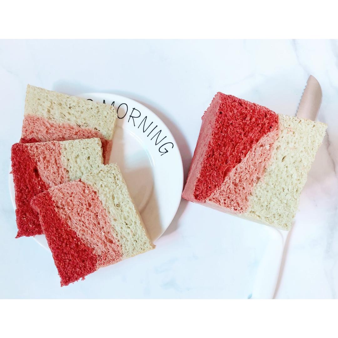 少女心的渐变吐司