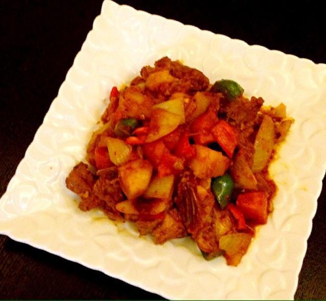 辣炖土豆鸡块的做法