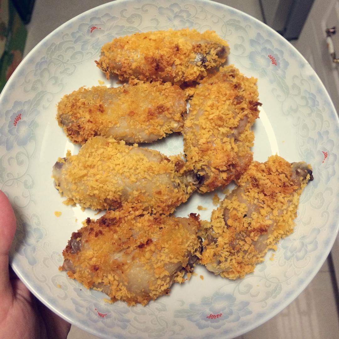 不用油炸不用空气炸锅不用一滴油的炸鸡翅