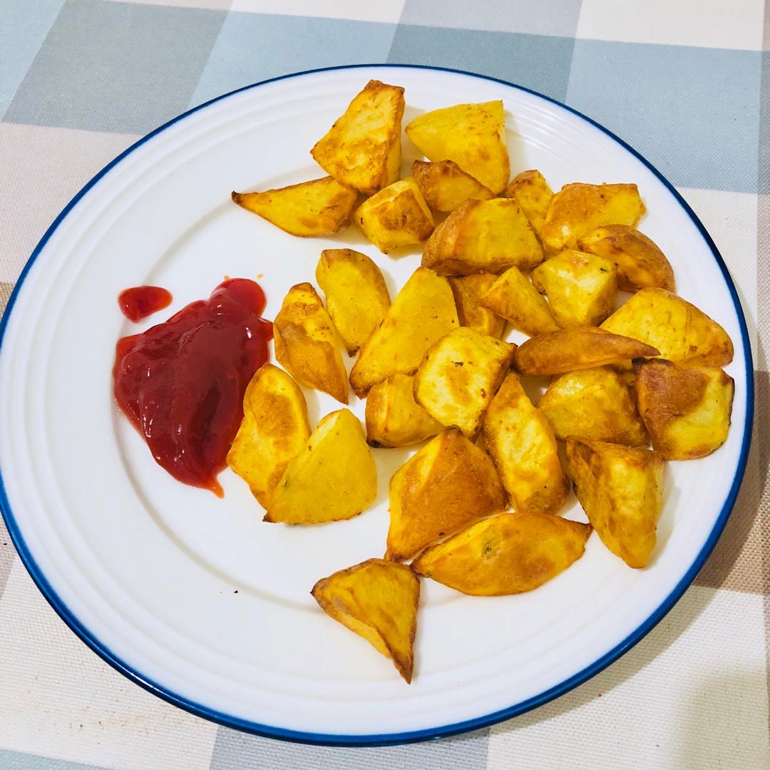 空气炸锅炸薯角