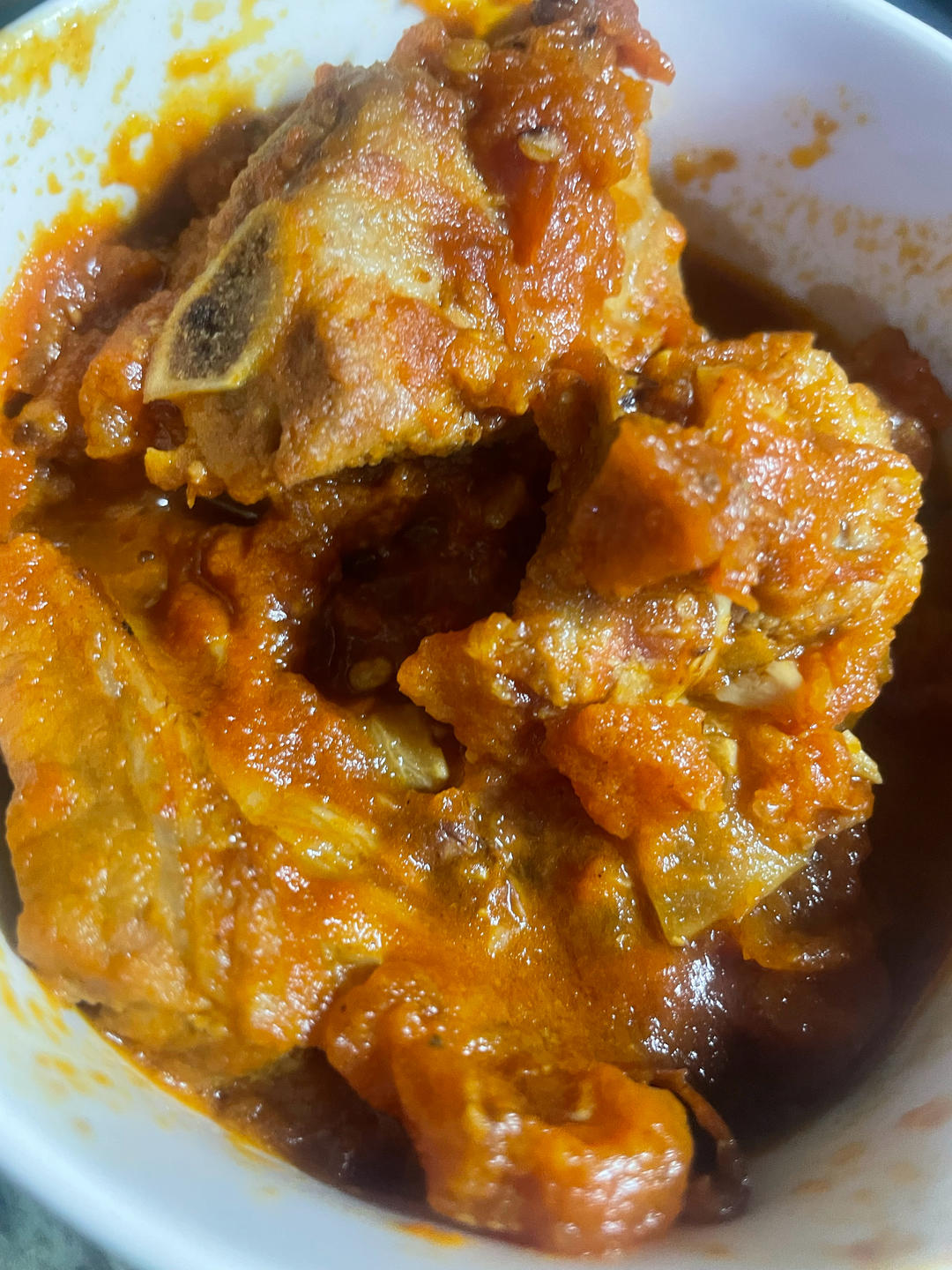 土豆炖排骨
