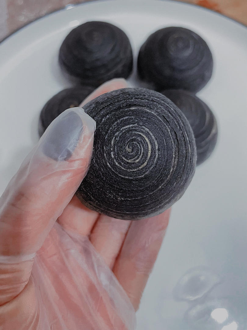 螺旋酥.蛋黄酥.-个人的技巧