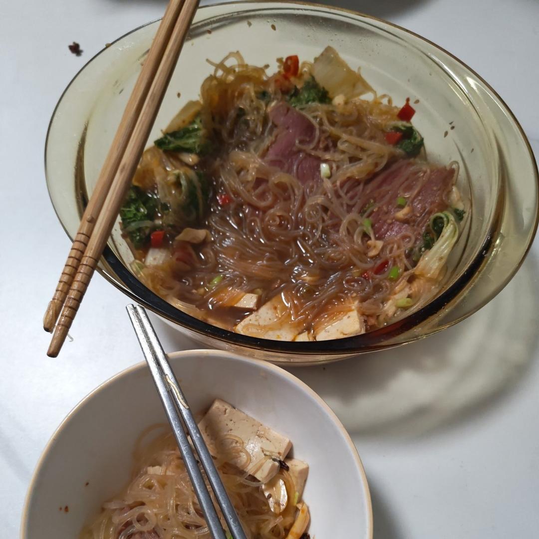 自制销魂酸辣粉丝❗️酸酸辣辣超级过瘾