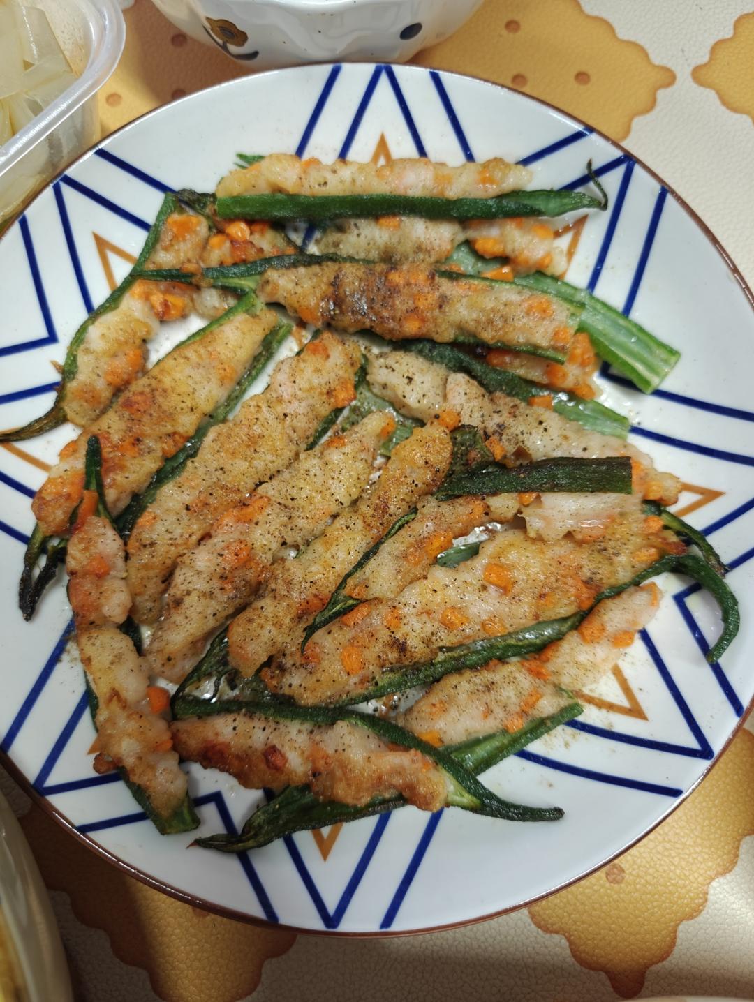夏季限定～秋葵+虾滑真的巨巨巨好吃