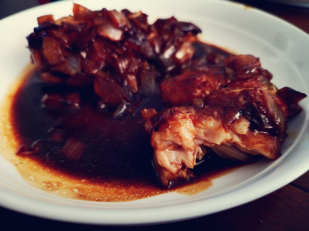 浓香照烧黑椒鸡腿