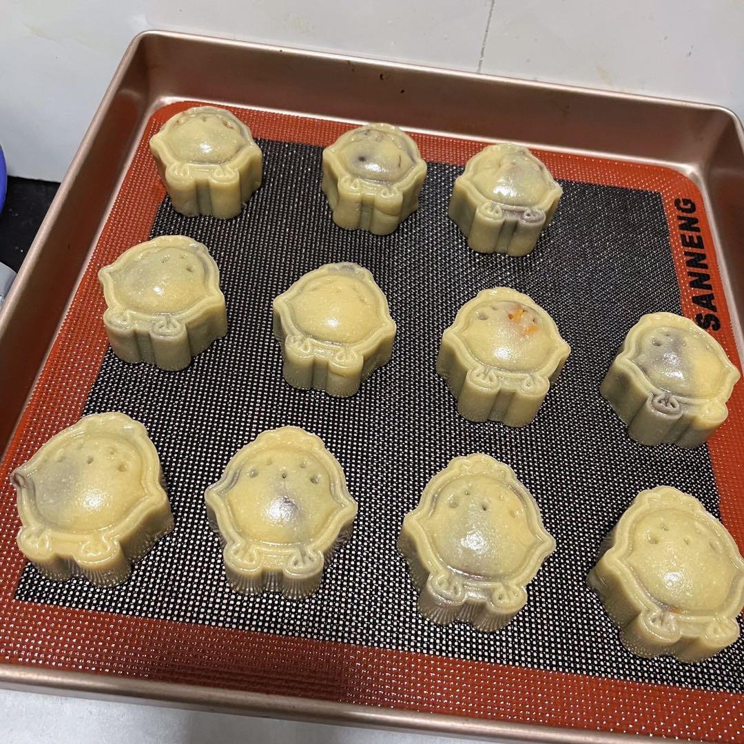 花纹清晰！不收腰！5分钟就可以做好的广式月饼皮！