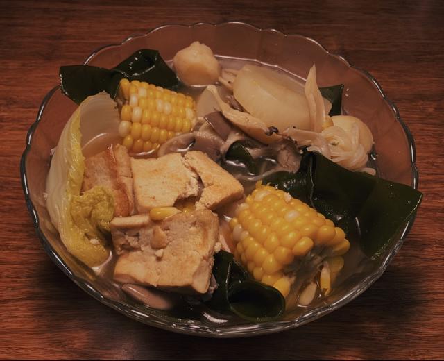 日式高汤底，冬日关东煮的做法