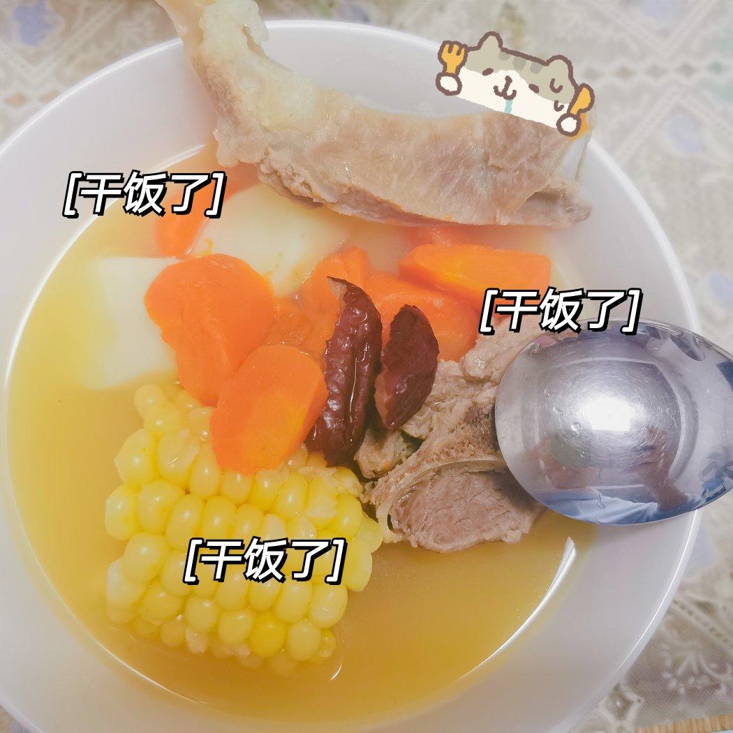 🔥最适合秋天喝的山药排骨汤，味道清甜鲜美，健脾养胃❗️