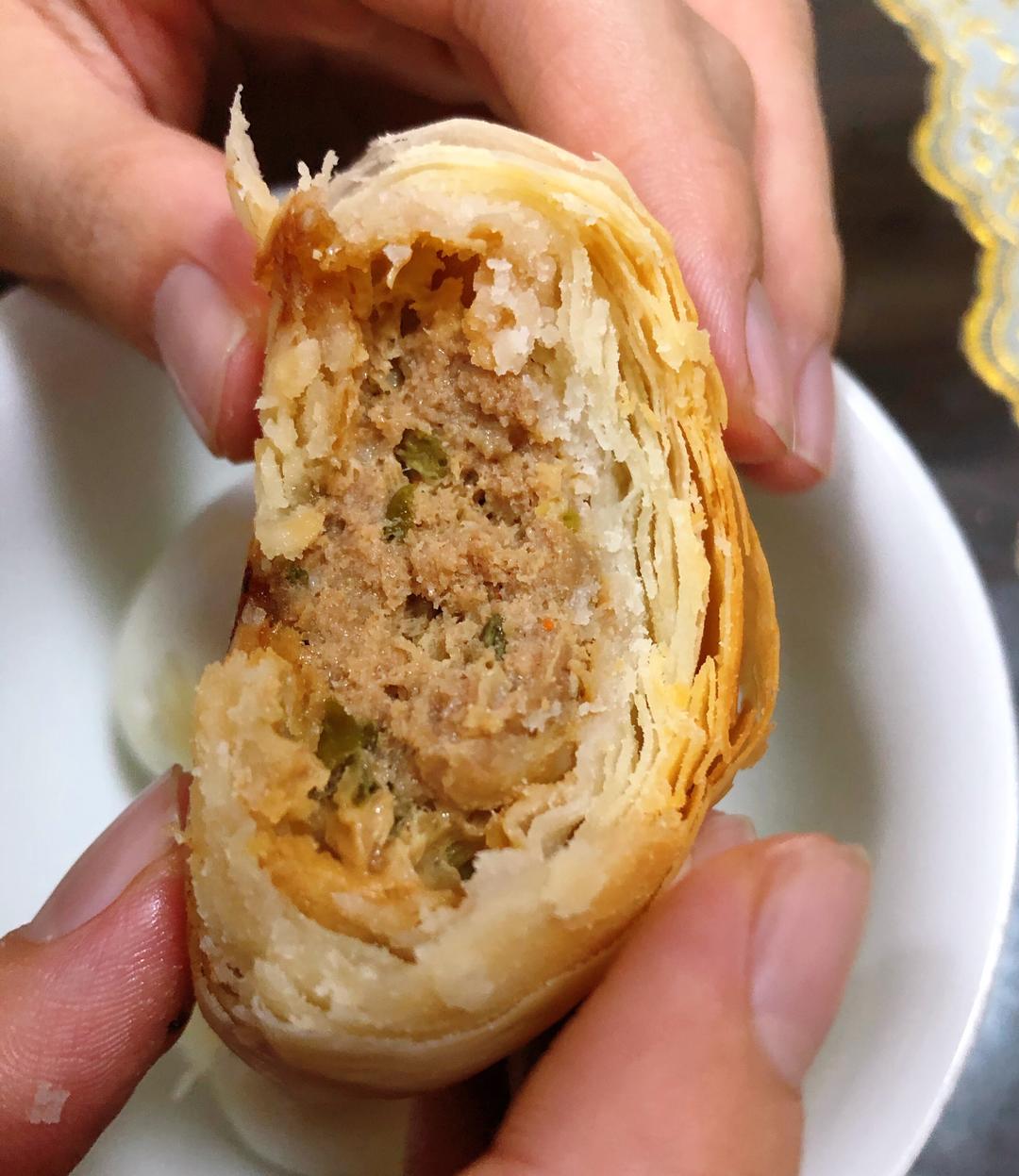 鲜肉月饼～咸香酥脆一口上瘾💕💕💕
