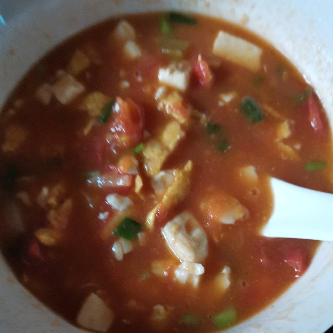 茄汁海鲜菇滑蛋