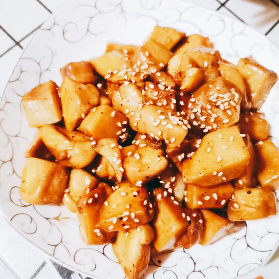 红烧白灵菇 口感比肉好的下饭必备菜