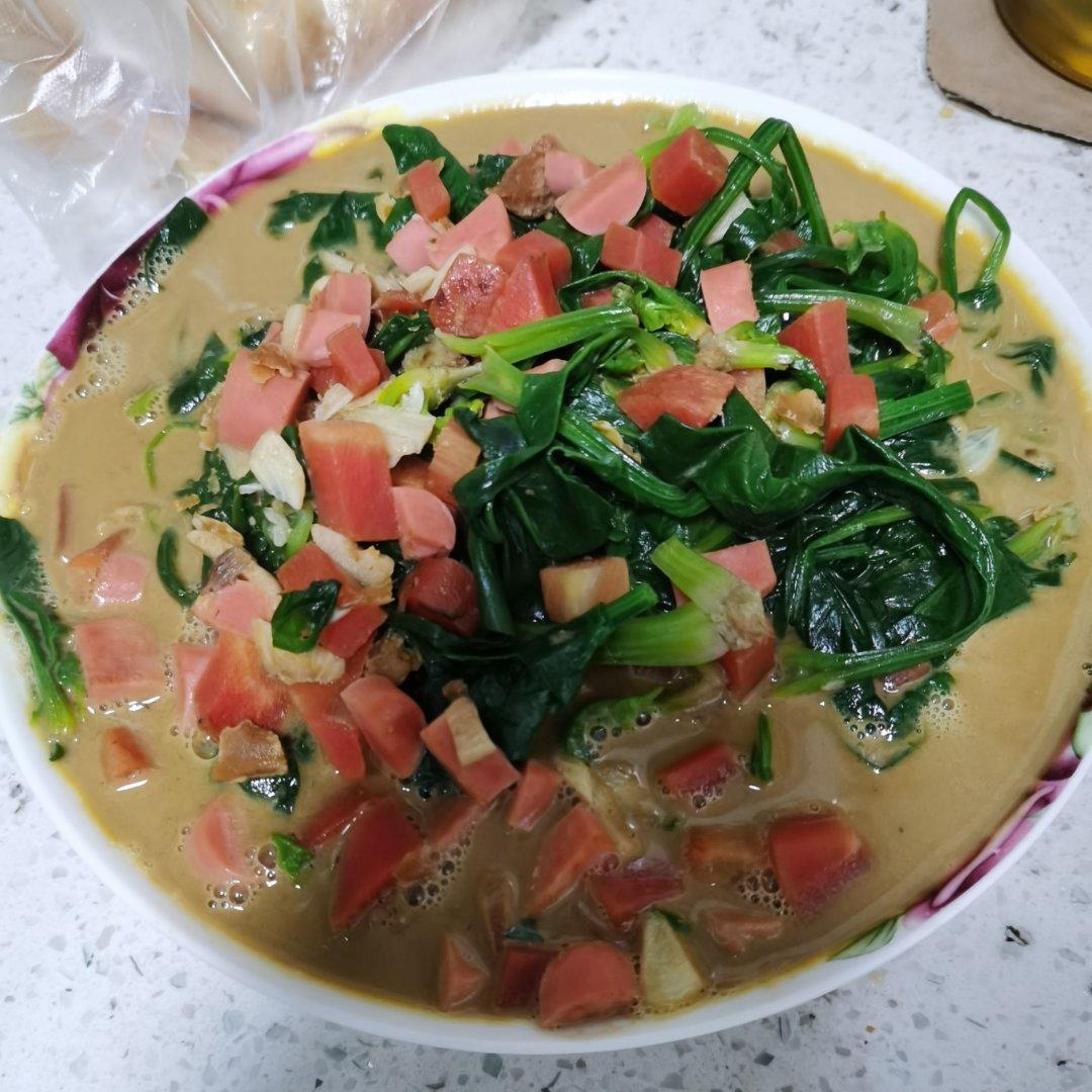 不用高汤也很鲜的上汤菠菜