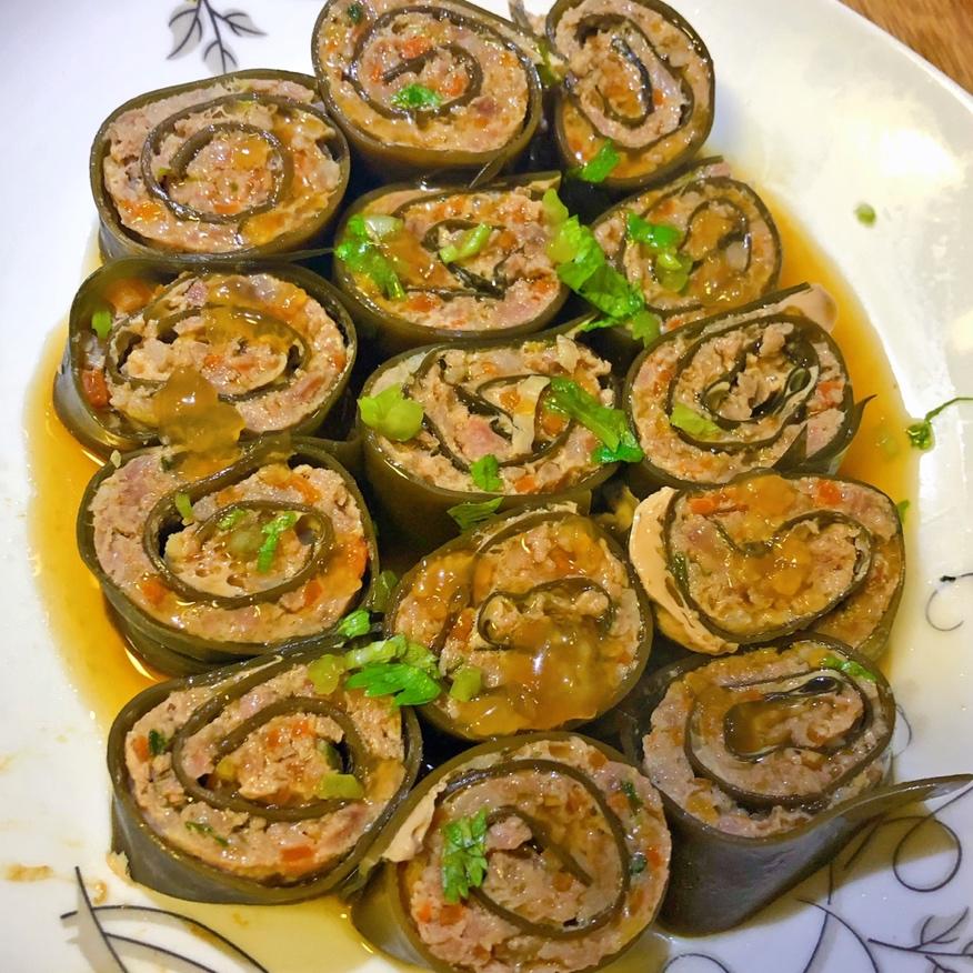 营养美味海带肉卷