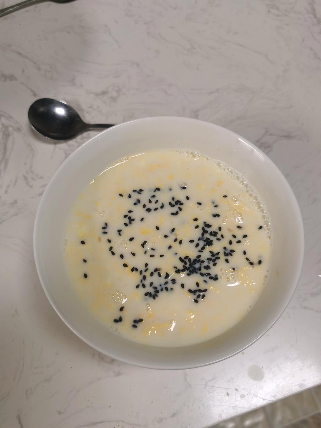 牛奶鸡蛋醪糟