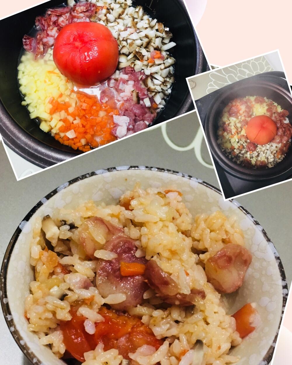一只番茄饭