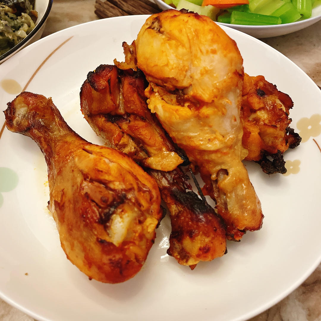 奥尔良烤鸡腿（比买的更香）