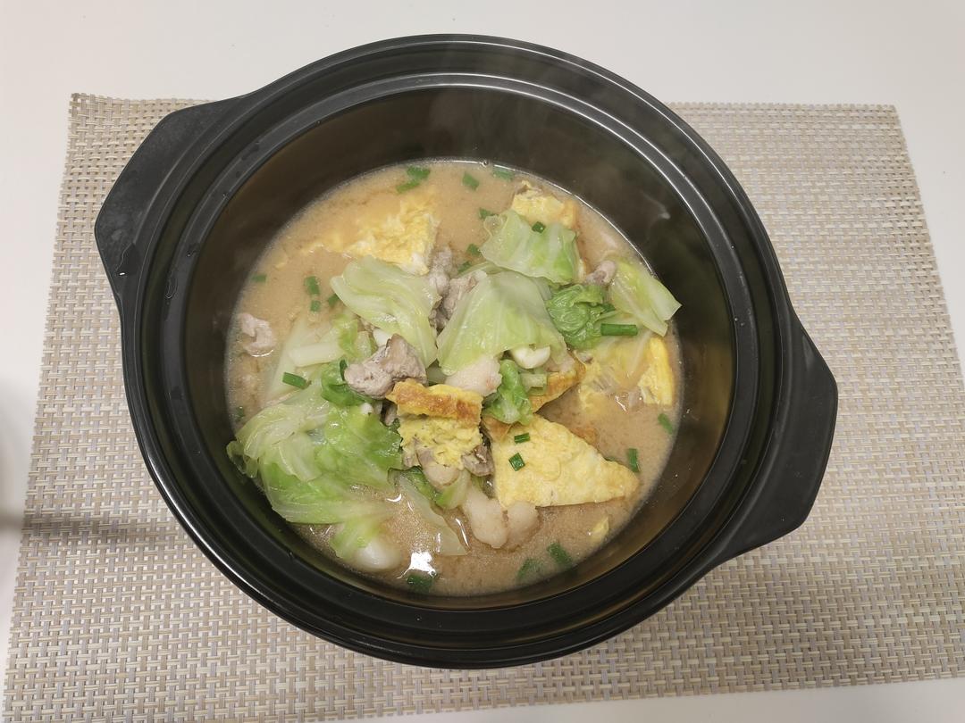 深夜食堂严选之味·猪肉味增汤官方菜谱