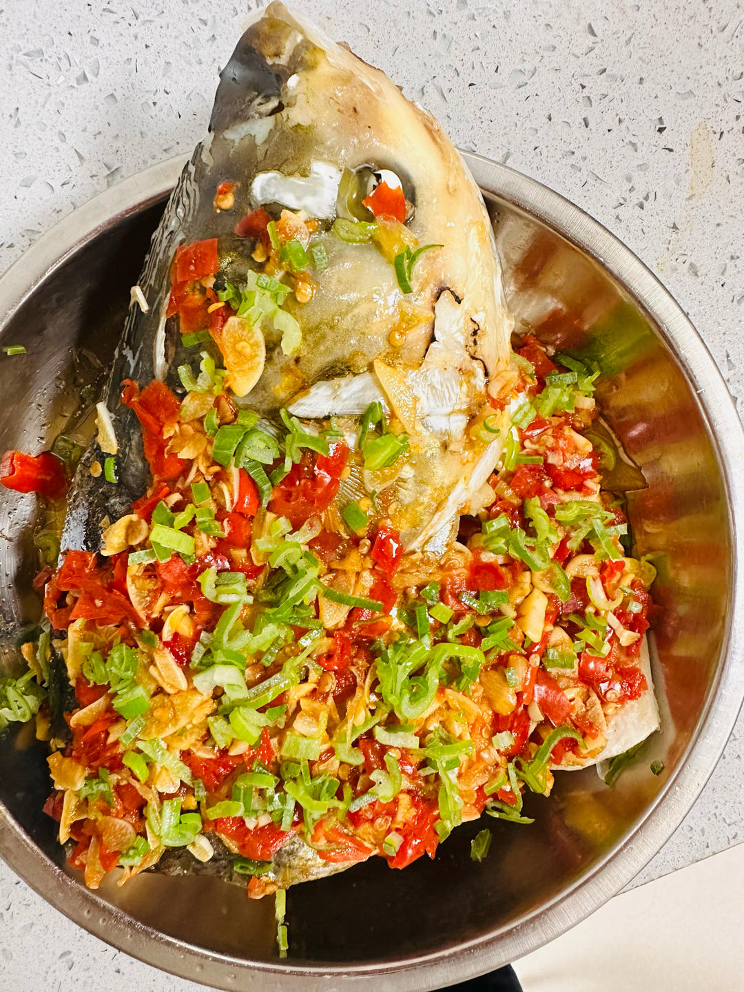 最好吃的剁椒鱼头（绝剁双椒）