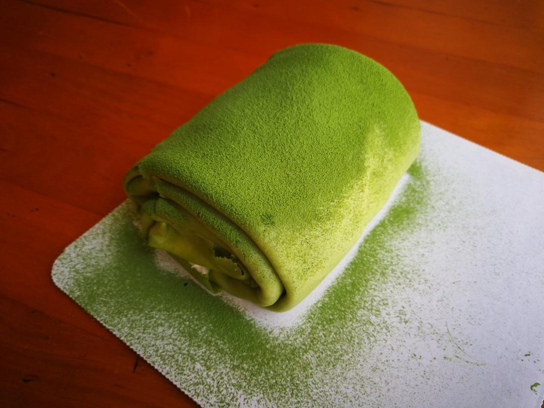 抹茶奶冻毛巾卷【曼食慢语】
