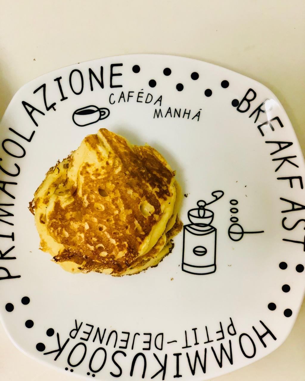 松软的酸奶松饼 Yogurt Pancake（无油无糖）