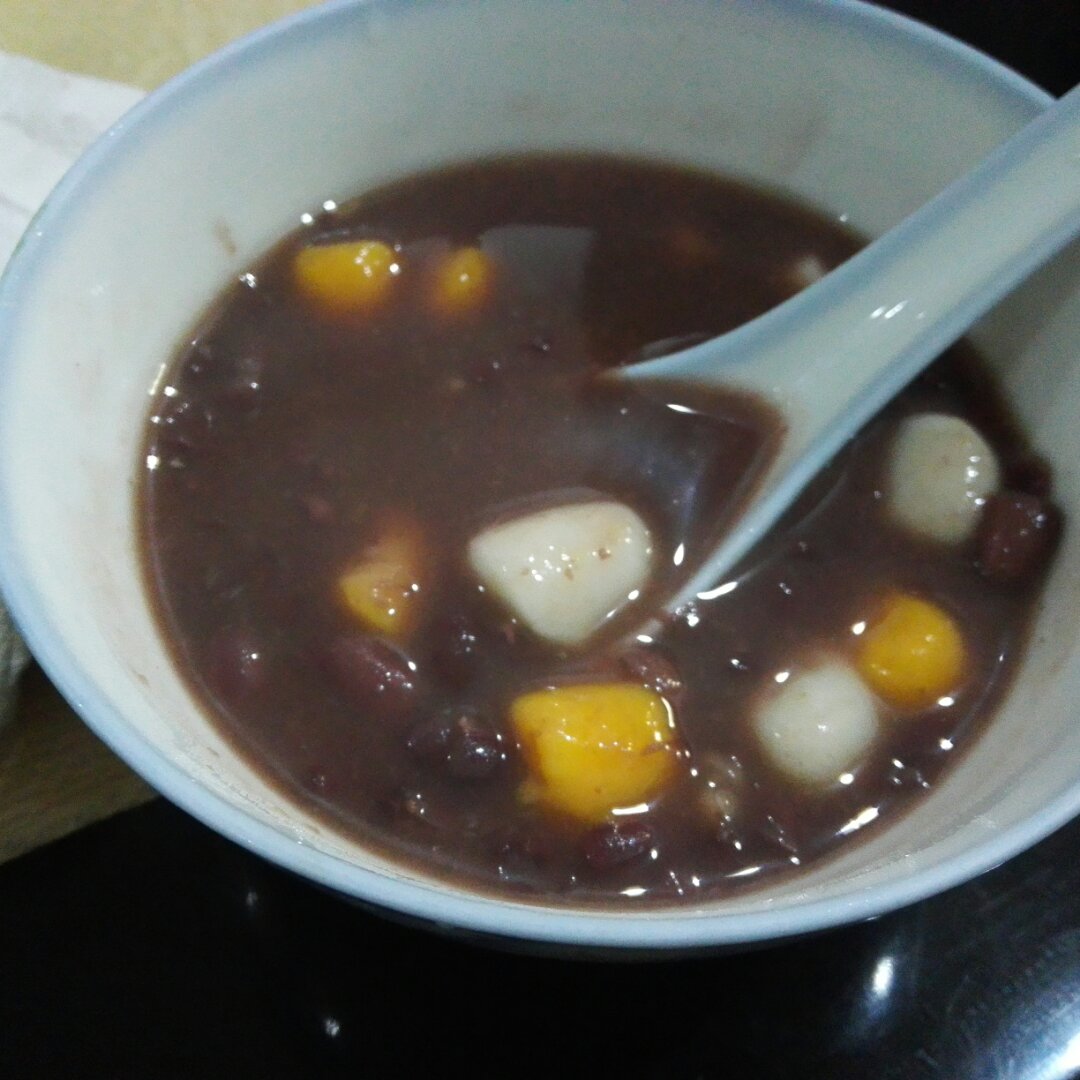 芋圆红豆沙