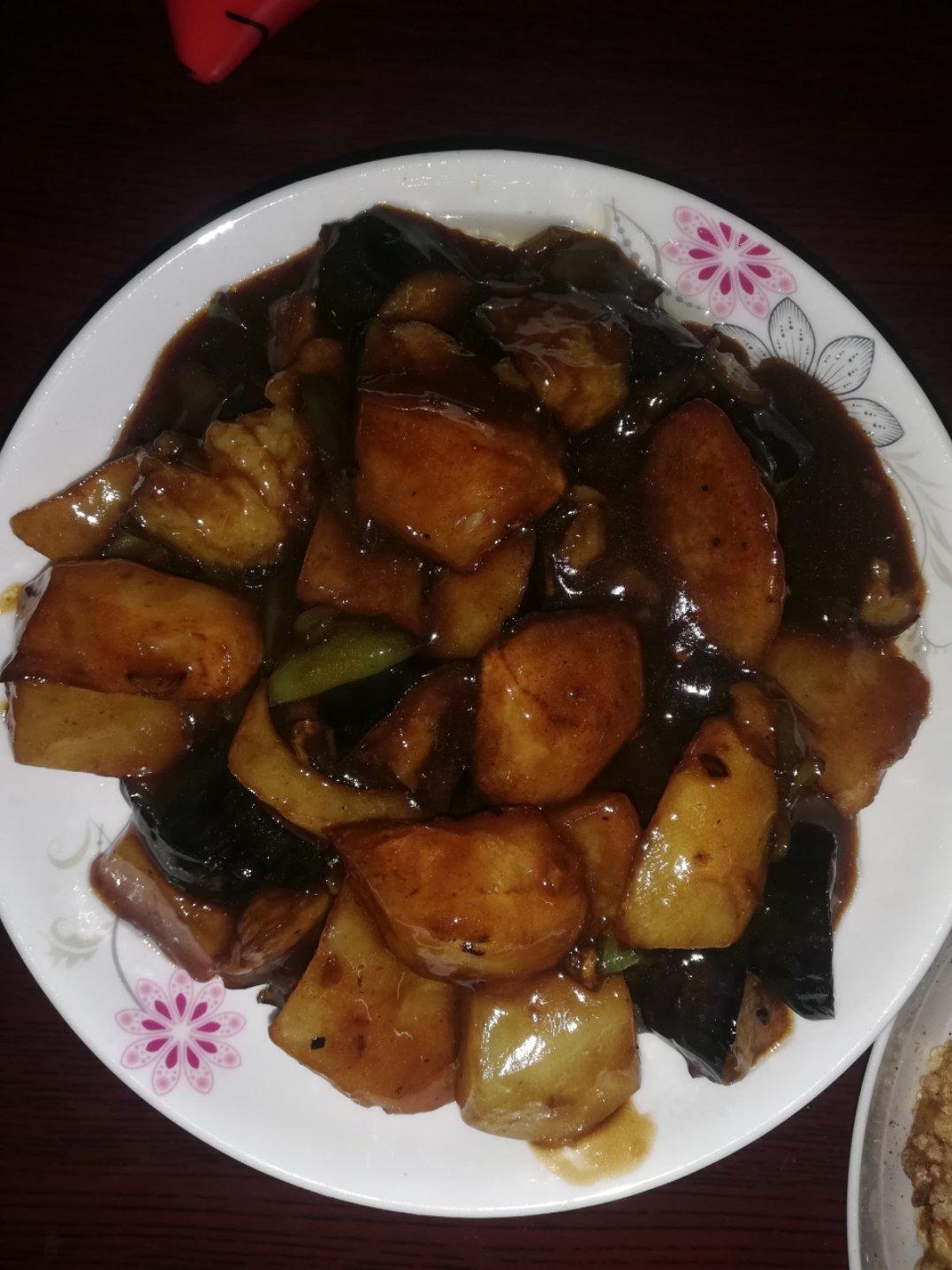 超级下饭的地三鲜