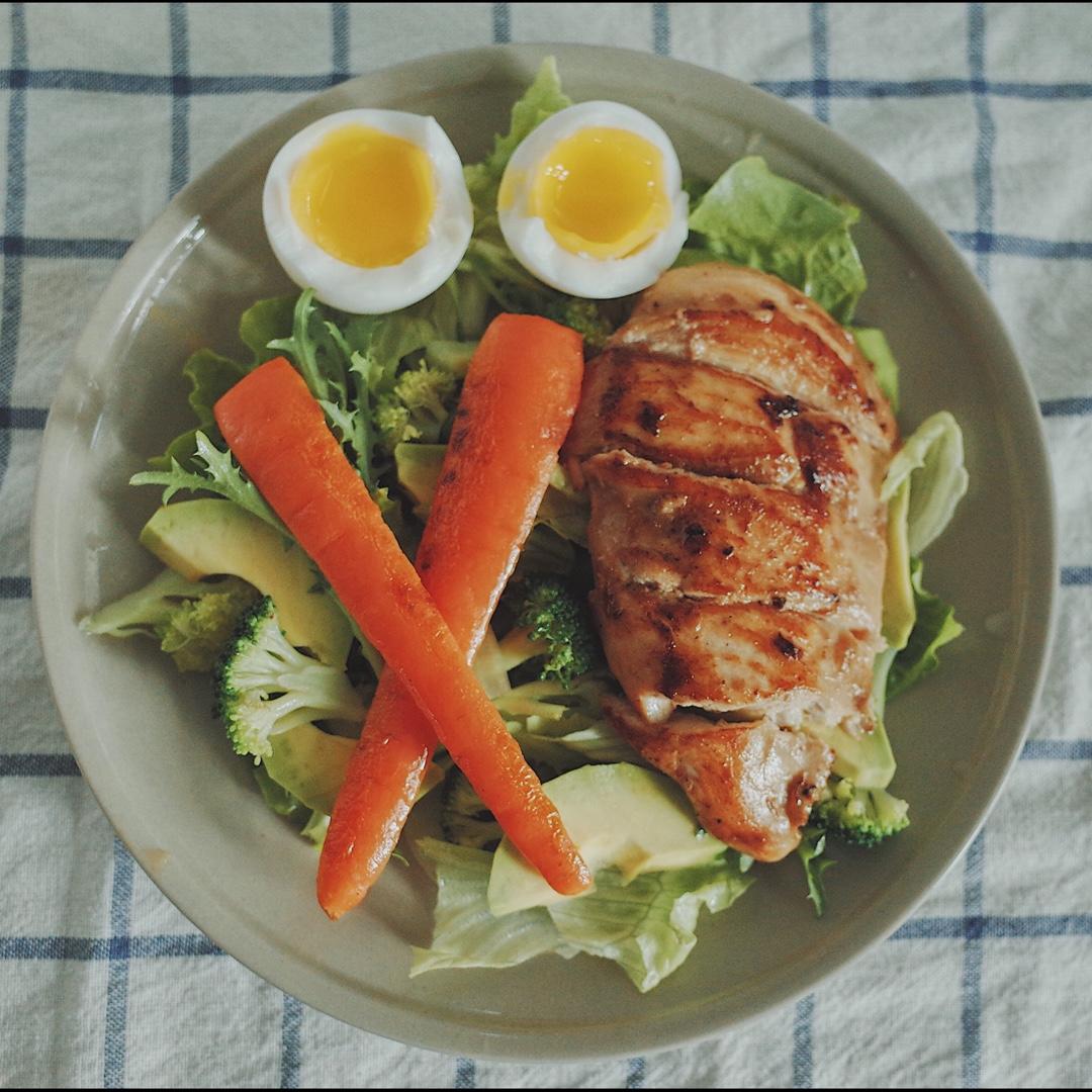 健身沙拉鸡胸肉健身沙拉