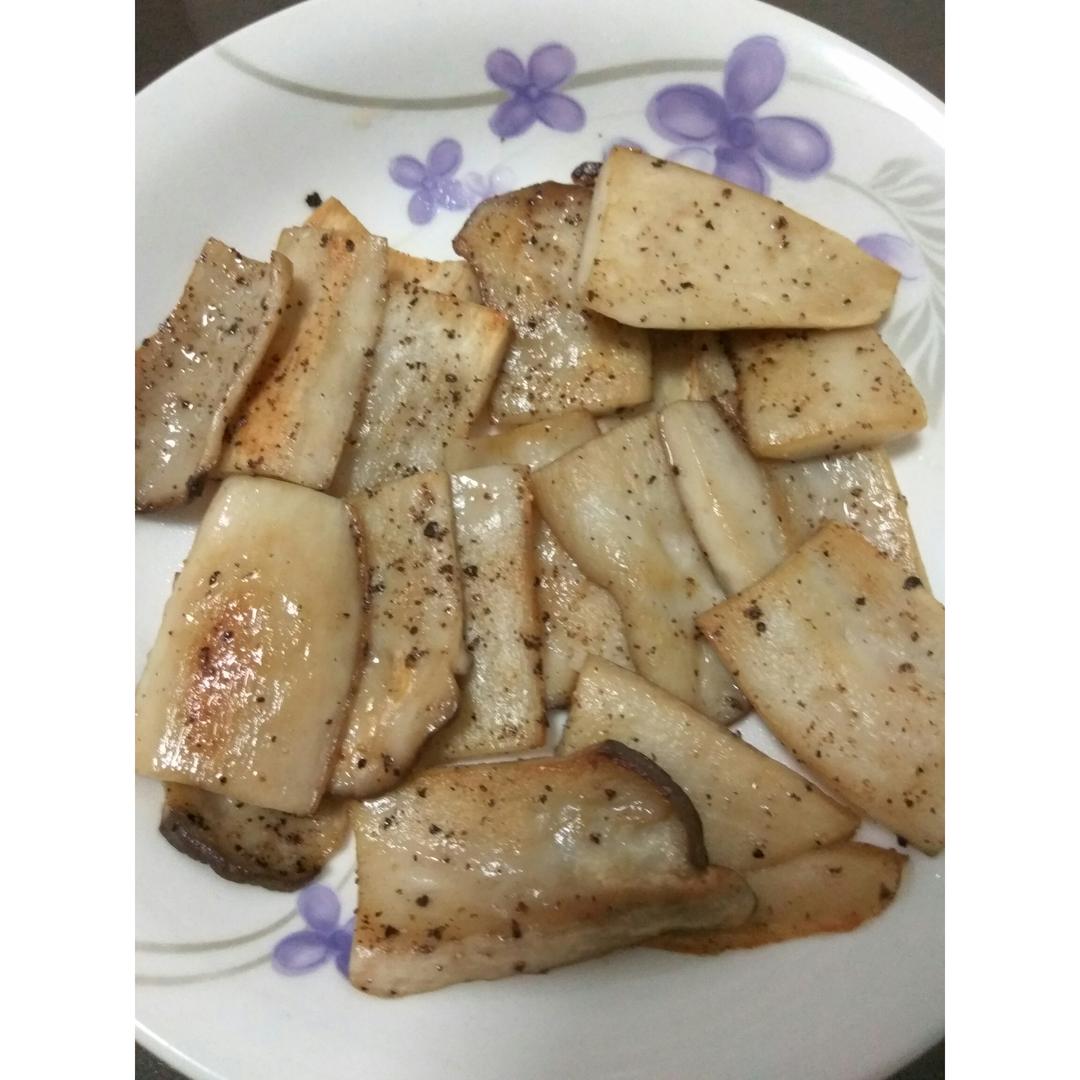 干煎杏鲍菇