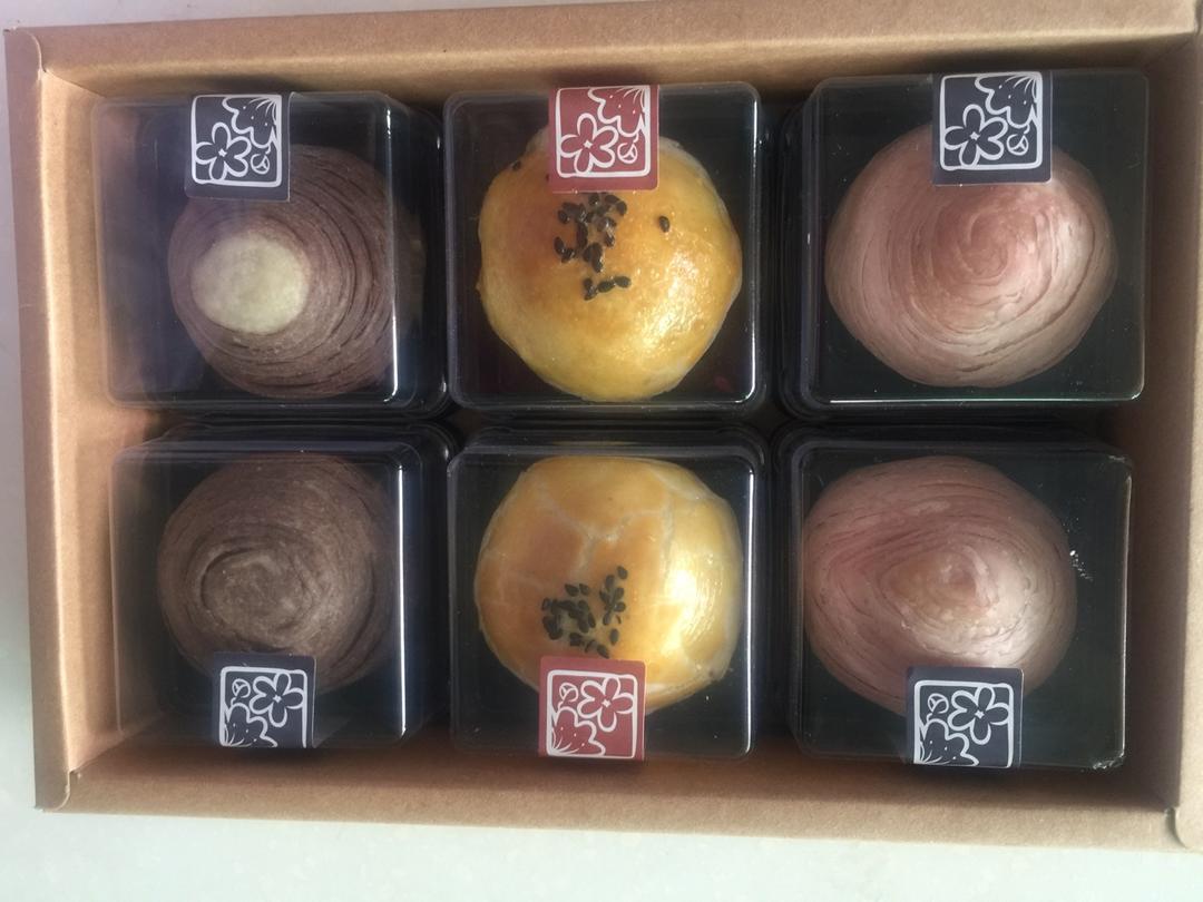 紫薯蛋黄酥（不用出膜也超级酥）